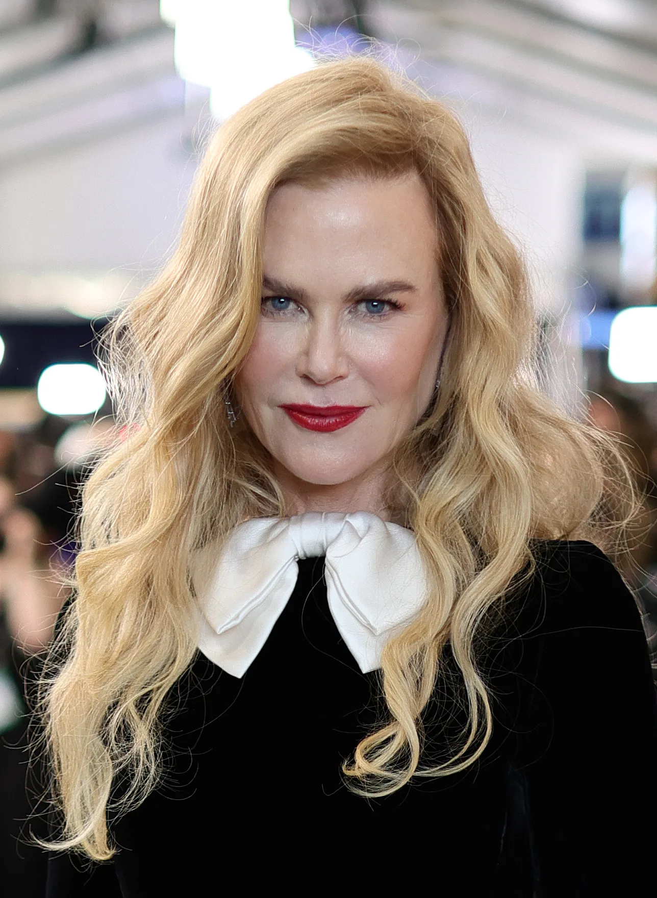 Nicole Kidman at the 28th Screen Actors Guild Awards with a brushed-out blowout
