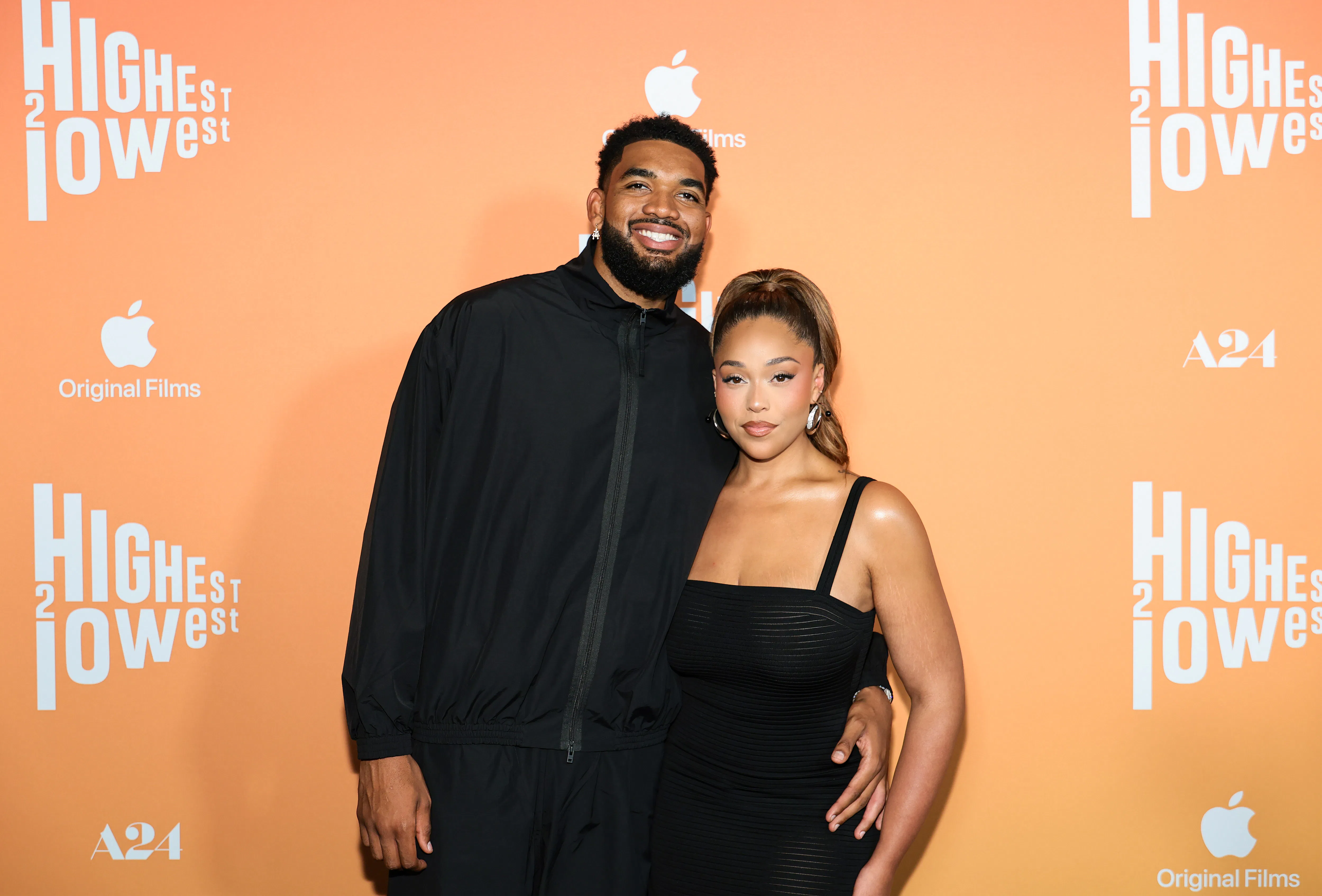 Karl-Anthony Towns revealed how Jordyn Woods reacted to the New York Knicks' suggested sex ban durin...