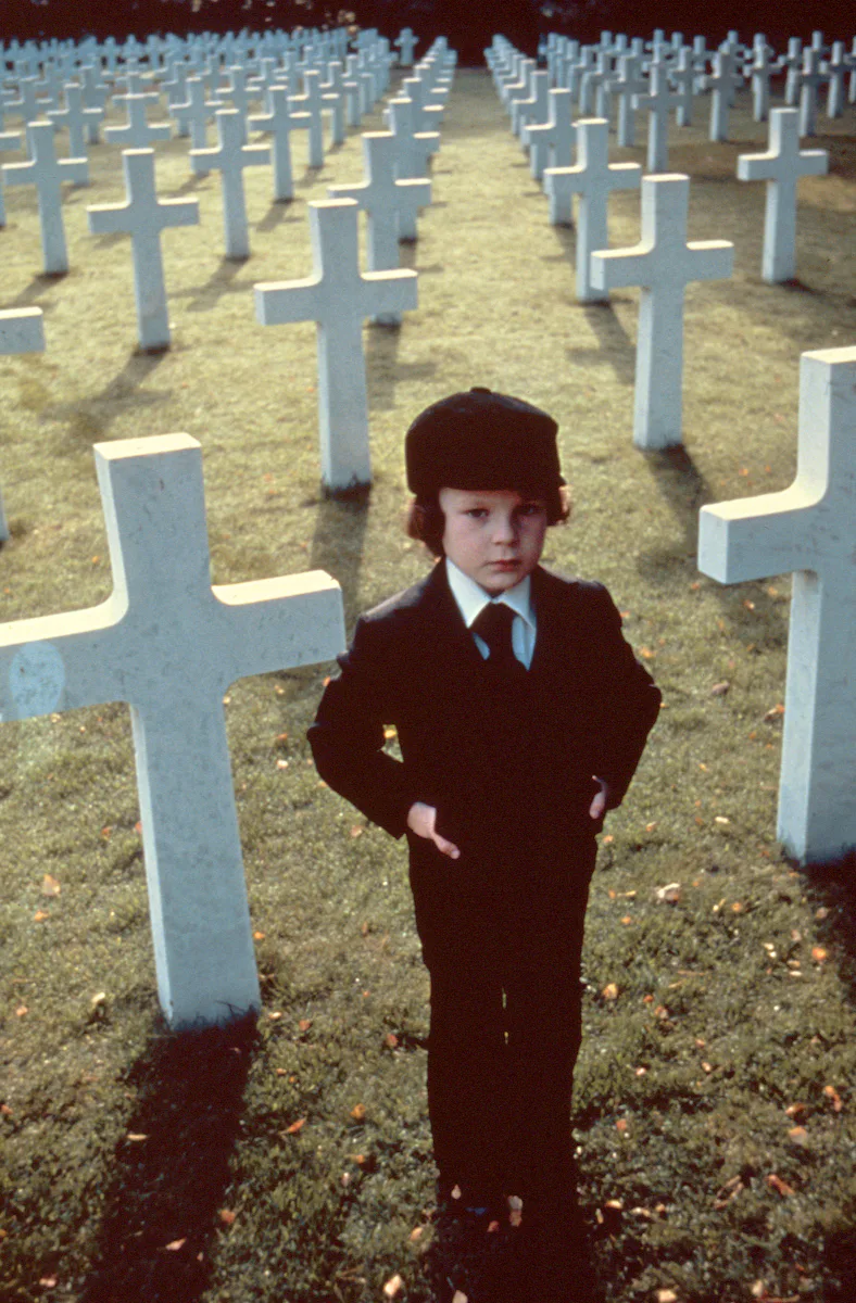 British actor Harvey Stephens on the set of The Omen, directed by Richard Donner. (Photo by Twentiet...