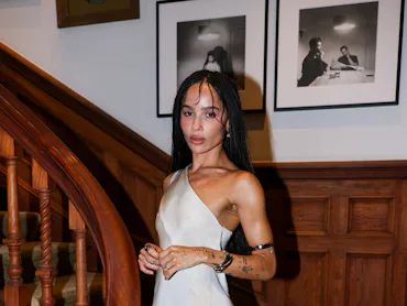 LONDON, ENGLAND - JUNE 24: Zoe Kravitz attends Jessica McCormack's cocktail event at 7 Carlos Place ...