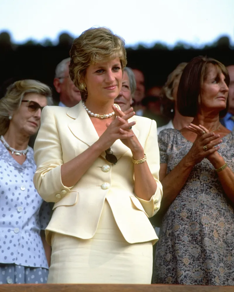 Princess Diana Wimbeldon outfit