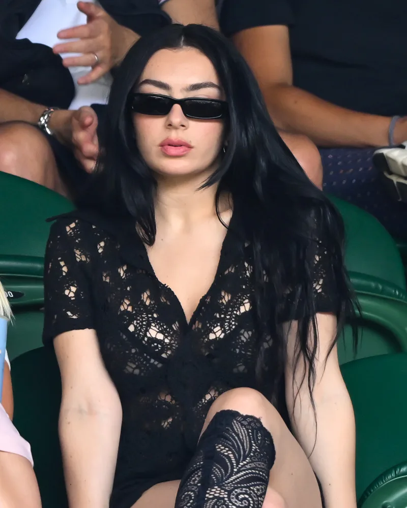 Charli XCX Wimbledon outfit