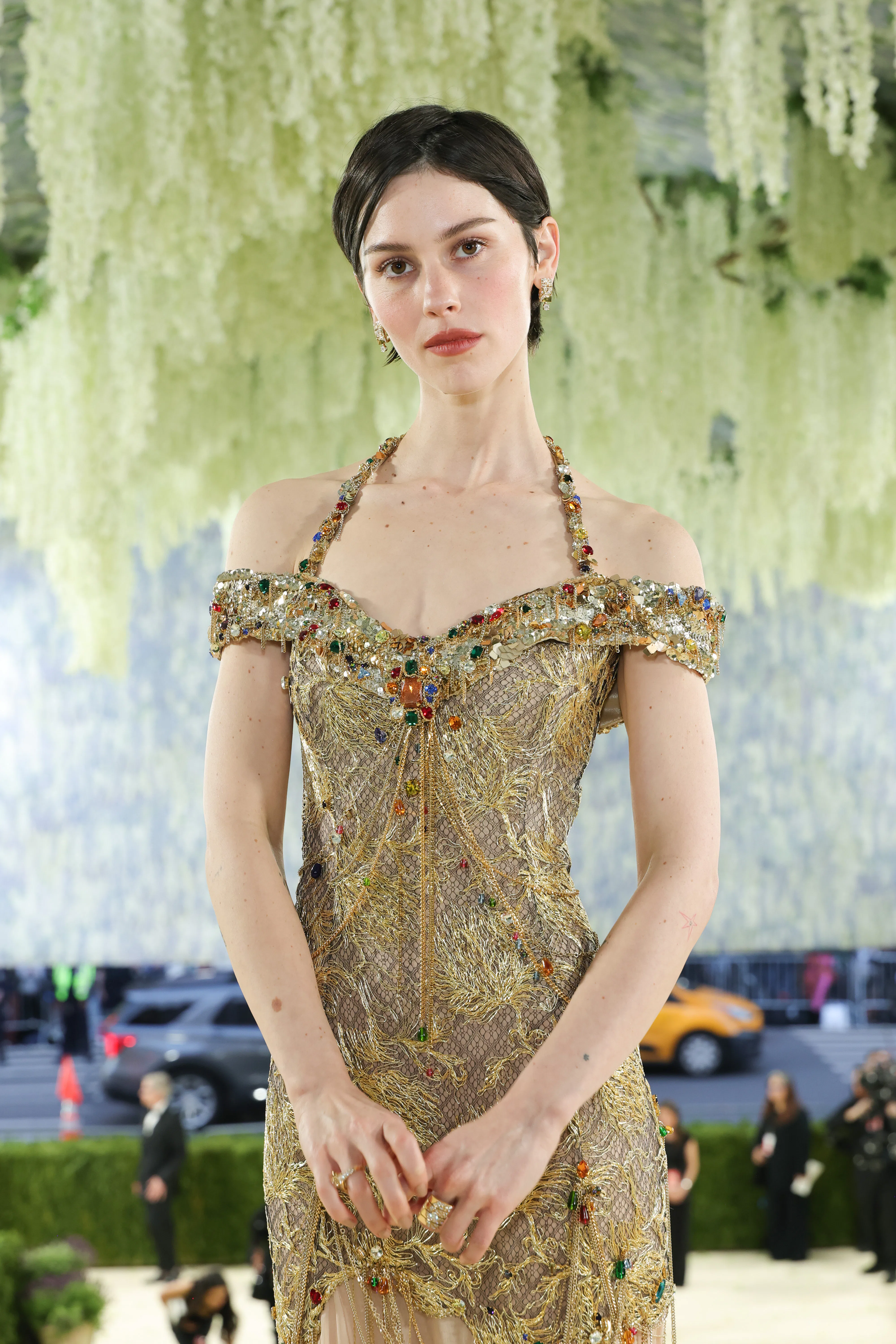NEW YORK, NEW YORK - MAY 04: Gracie Abrams attends the 2026 Met Gala celebrating "Costume Art" at th...