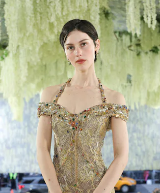 NEW YORK, NEW YORK - MAY 04: Gracie Abrams attends the 2026 Met Gala celebrating "Costume Art" at th...