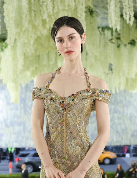 NEW YORK, NEW YORK - MAY 04: Gracie Abrams attends the 2026 Met Gala celebrating "Costume Art" at th...
