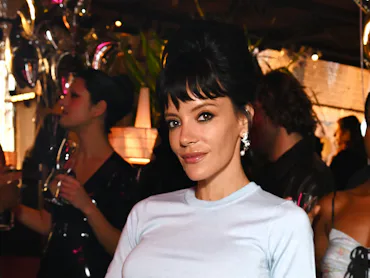 LONDON, ENGLAND - JUNE 04: Lily Allen attends the Perfect x Marc Jacobs Beauty party at Decimo at Th...