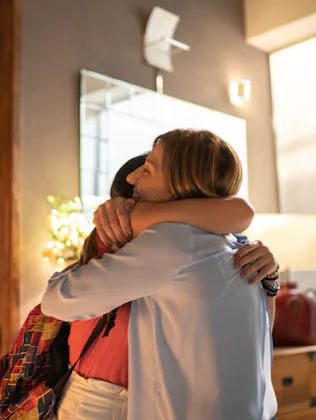 Hugging