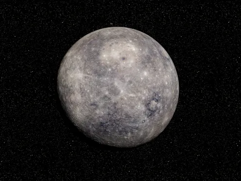 Illustration of Mercury.