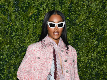 Teyana Taylor at the CHANEL Tribeca Festival Artists Dinner held at Tribeca Grill on June 08, 2026 i...