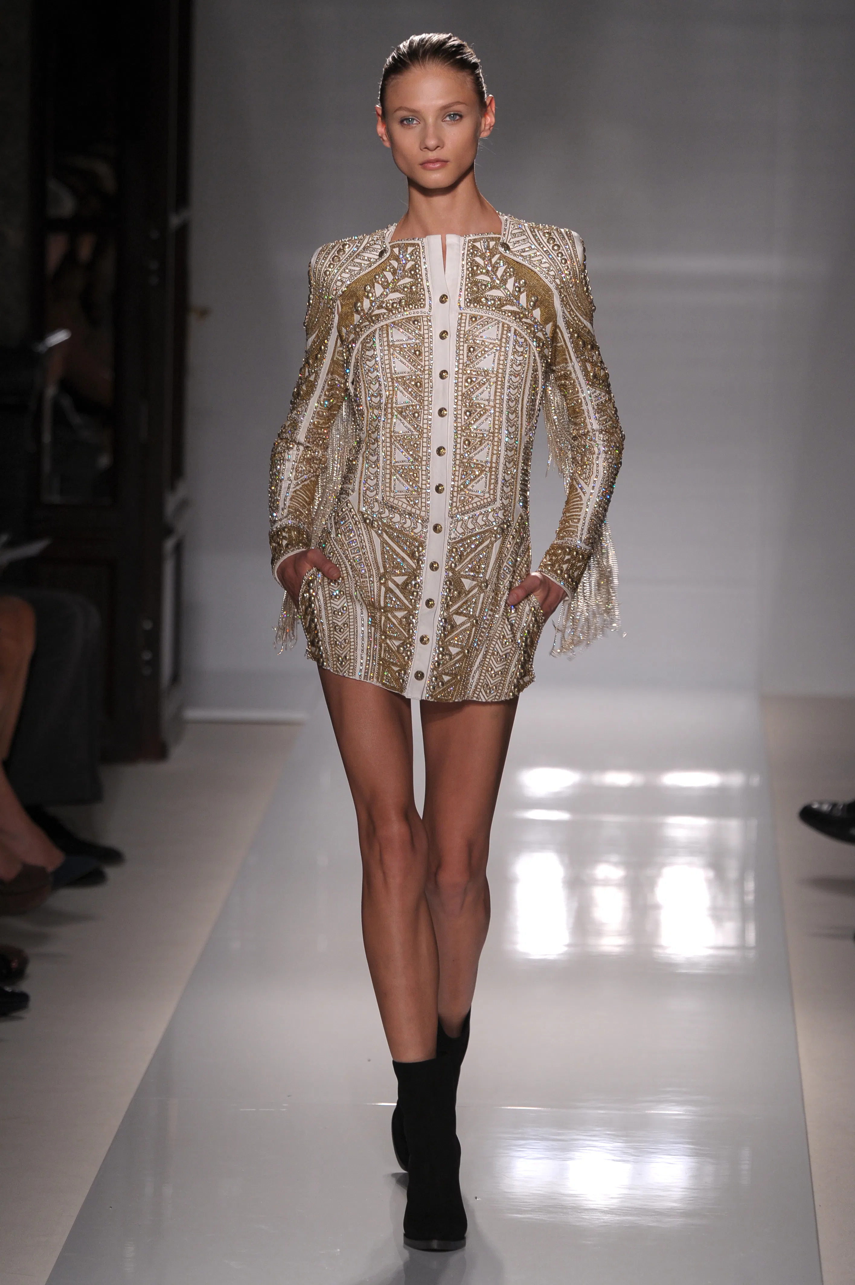 Balmain, runway, fashion, Olivier Rousteing
