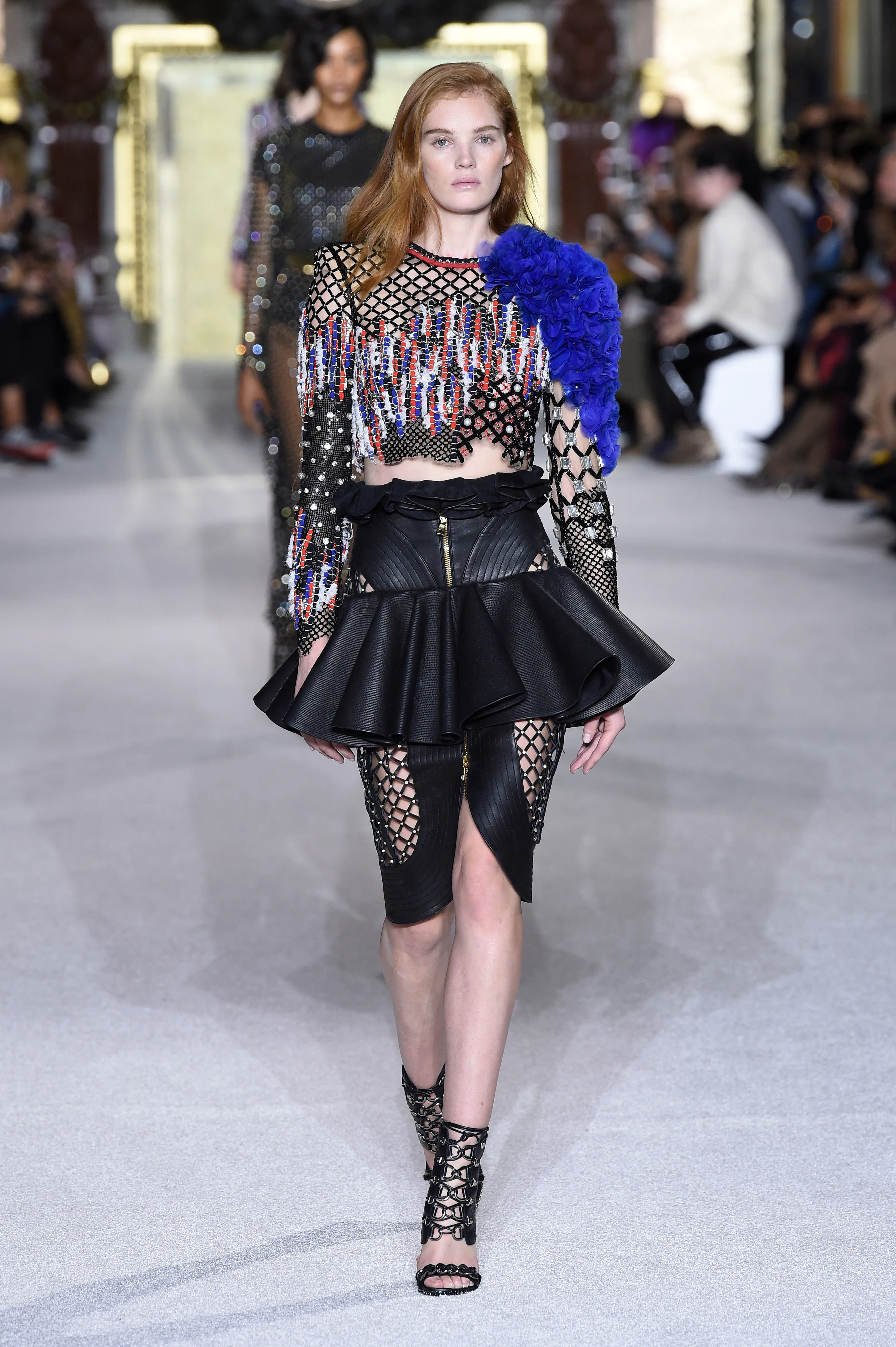 Balmain, runway, fashion, Olivier Rousteing