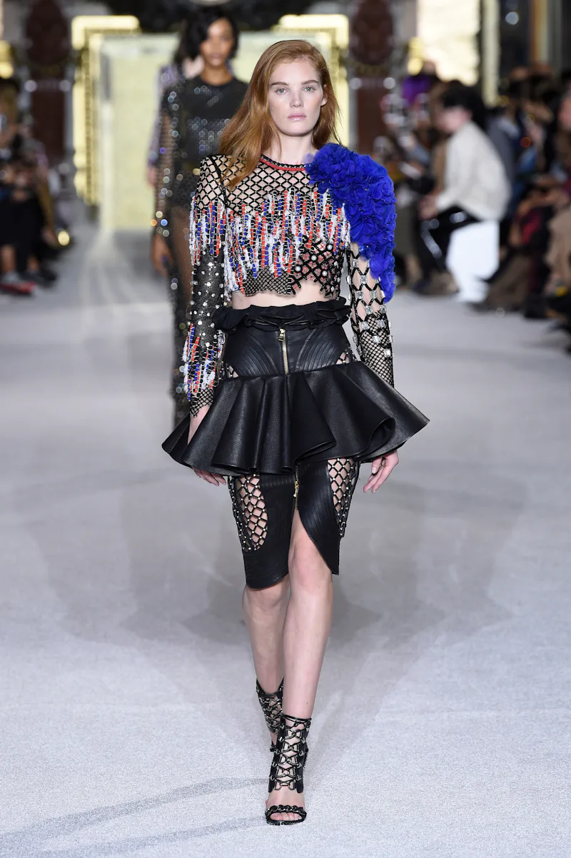 Balmain, runway, fashion, Olivier Rousteing