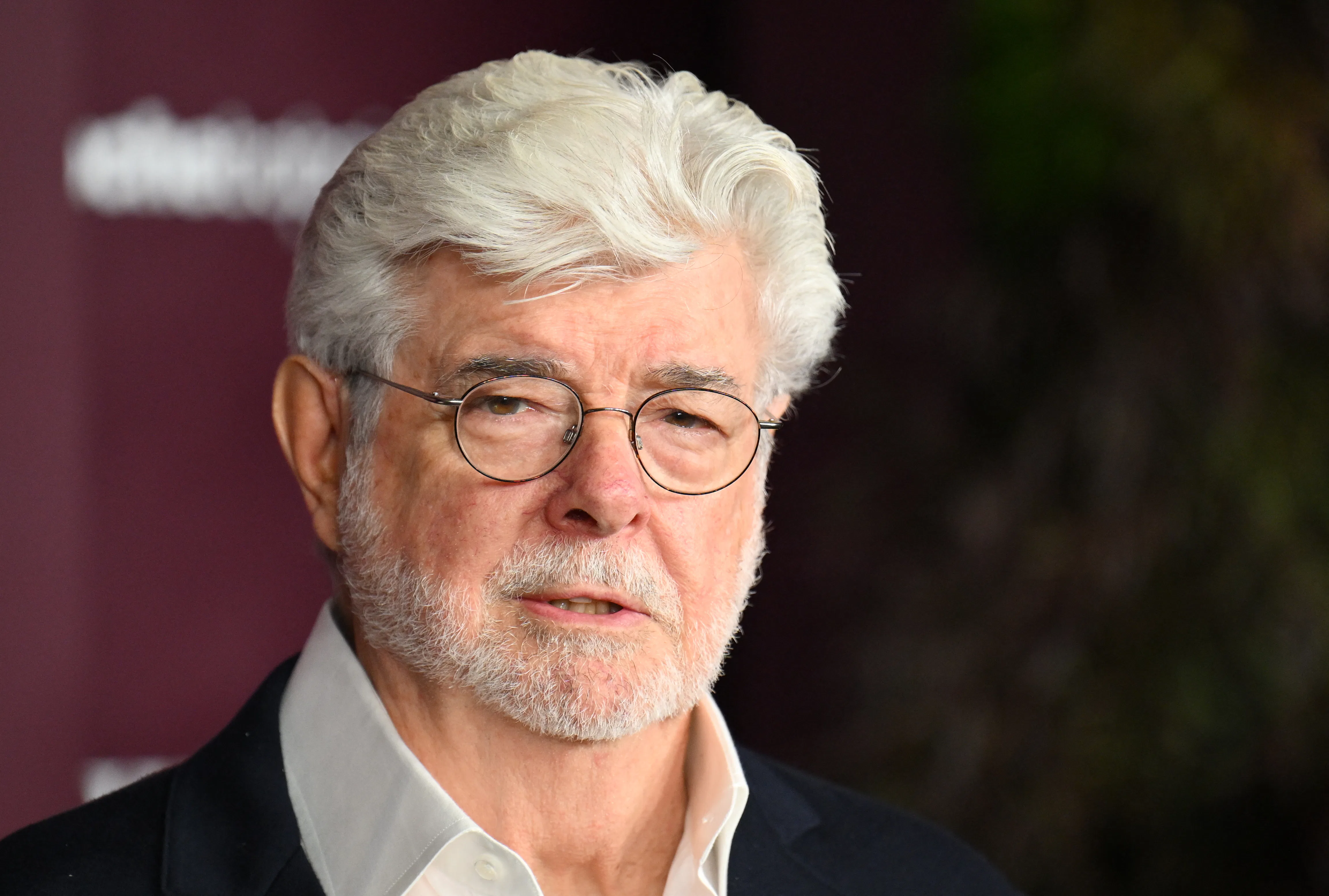 US filmmaker George Lucas attends the WSJ Innovator Awards in New York on October 29, 2025. (Photo b...