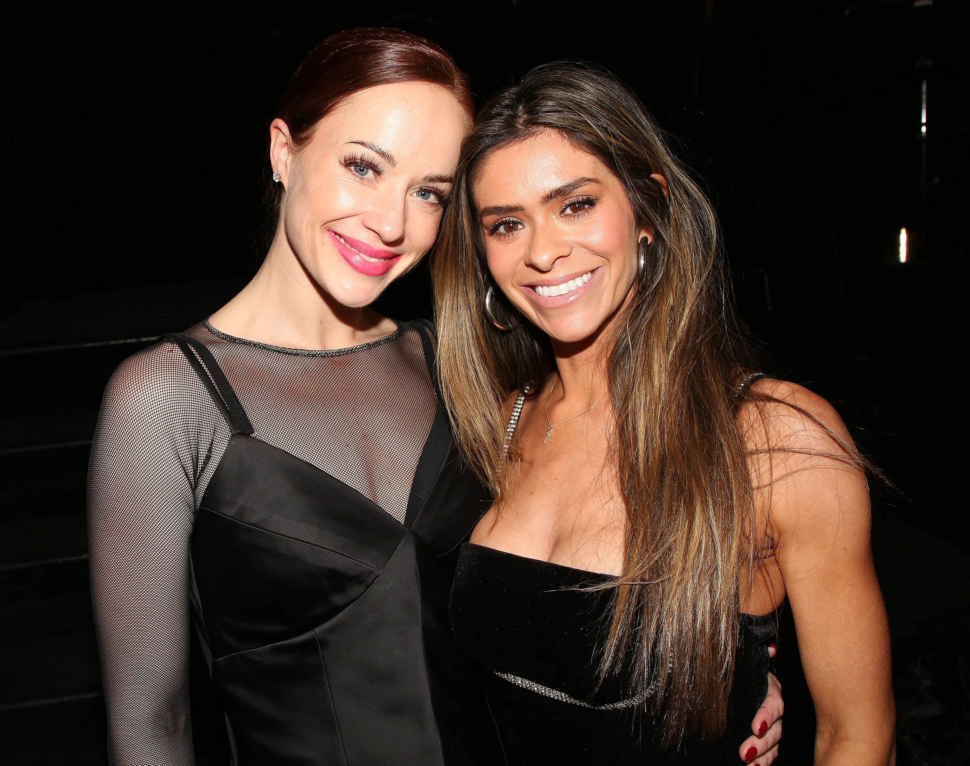 NEW YORK, NEW YORK - FEBRUARY 2: EXCLUSIVE COVERAGE) Whitney Leavitt and Taylor Frankie Paul pose ba...