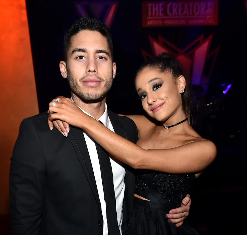 Ariana Grande and Ricky Alvarez's relationship timeline has a big gap.