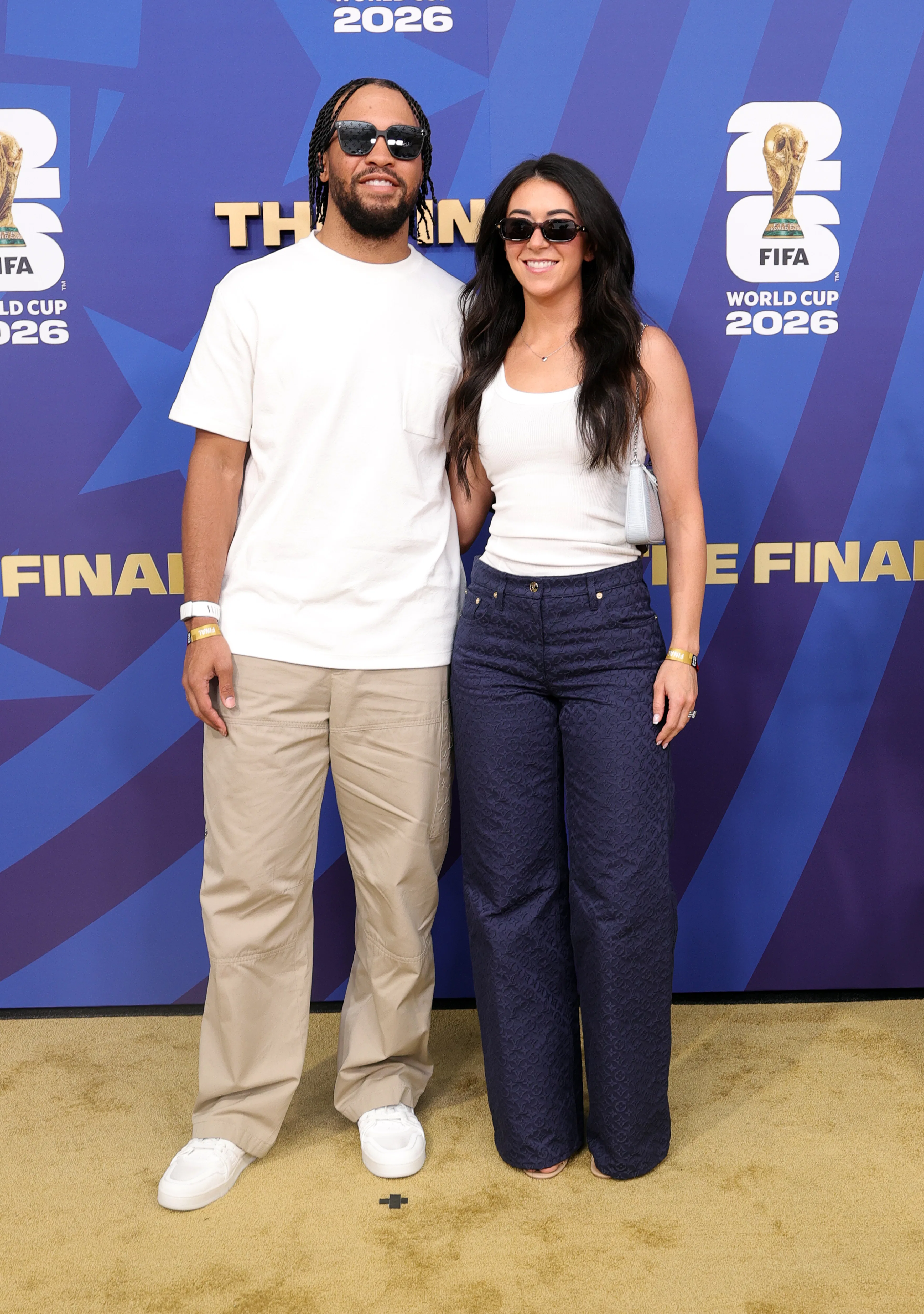 FIFA World Cup, celebrity, culture, fashion, sports, celebrity style, Jalen Brunson, Ali Marks Bruns...