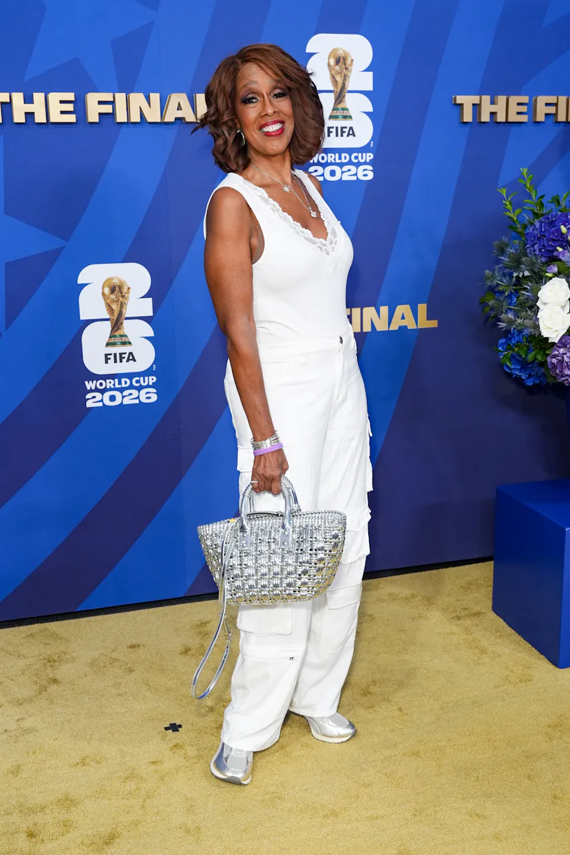 FIFA World Cup, celebrity, culture, fashion, sports, celebrity style, Gayle King, Balenciaga