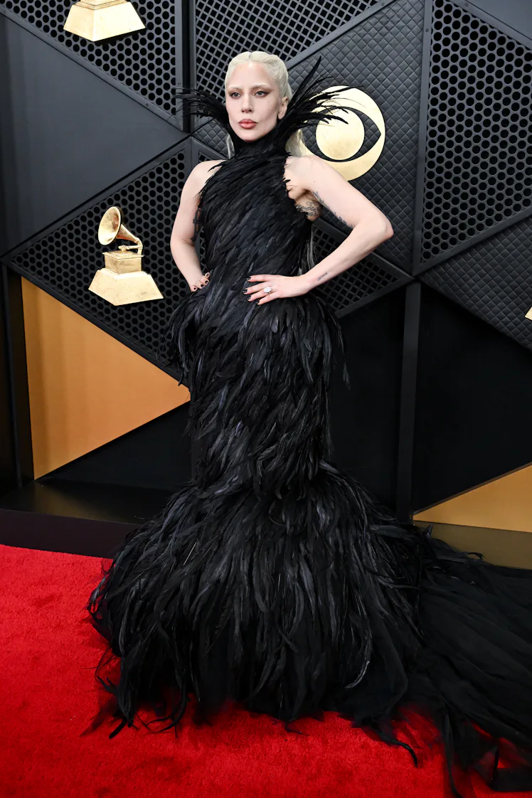 Lady Gaga at the 68th GRAMMY Awards held at the Crypto.com Arena on February 01, 2026 in Los Angeles...