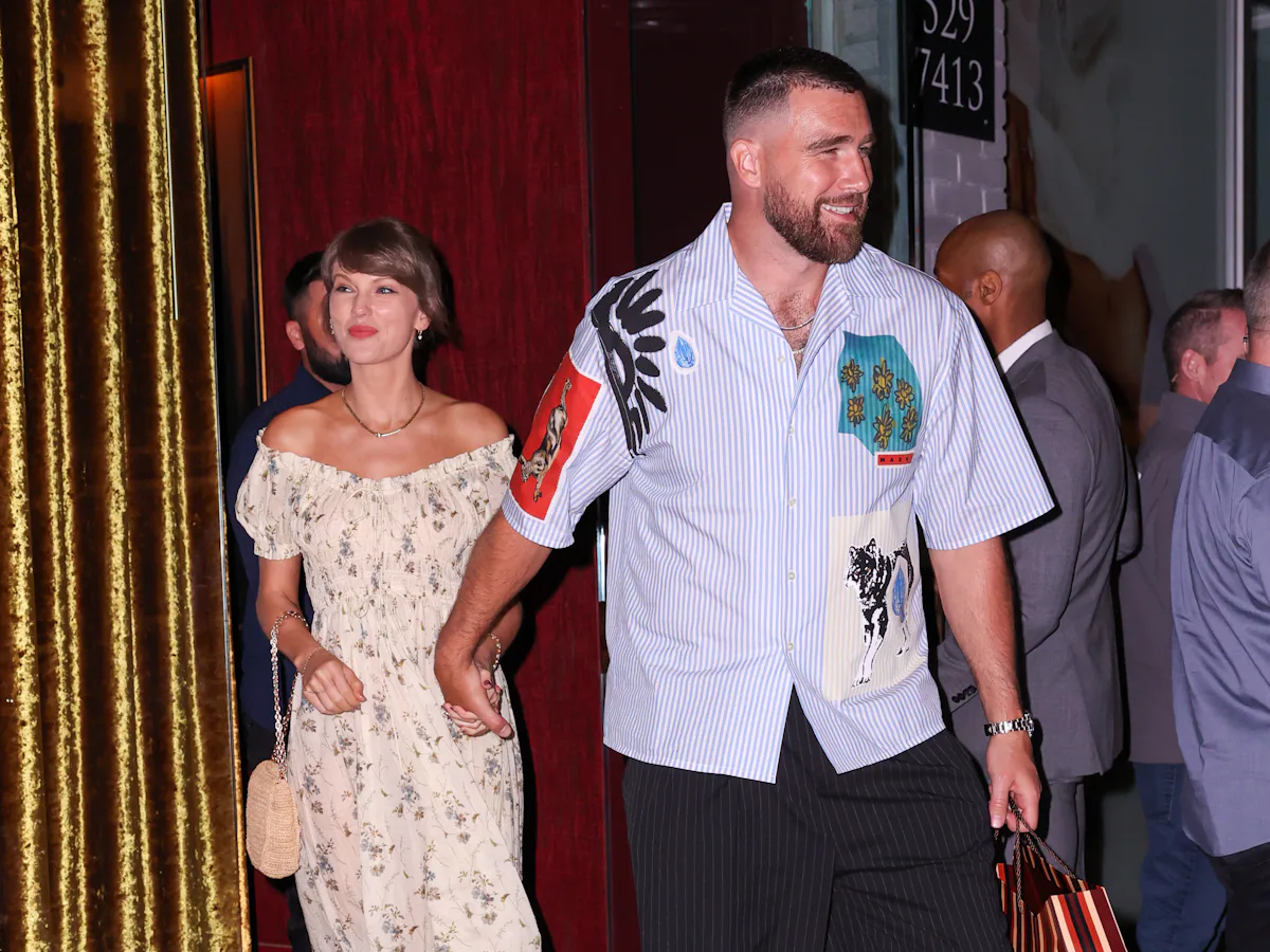 Taylor Swift & Travis Kelce Sang At Their Wedding, According To Jason Kelce