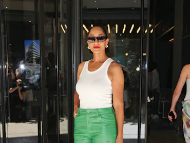 NEW YORK, NY - JULY 23: Tracee Ellis Ross is seen at Bravo Studios on July 23, 2026 in New York City...