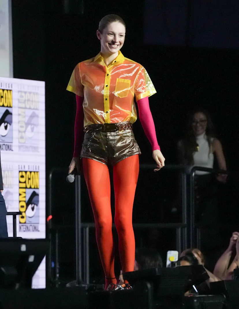 Hunter Schafer at Prime Video's "Blade Runner 2099" and "The Lord Of The Rings: The Rings Of Power" ...