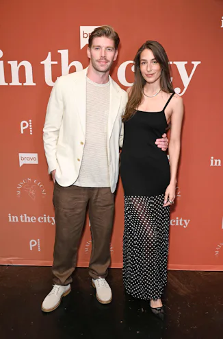 IN THE CITY -- "Season 1 Premiere Party" -- Pictured: (l-r) Kyle Cooke, Amanda Batula -- (Photo by: ...