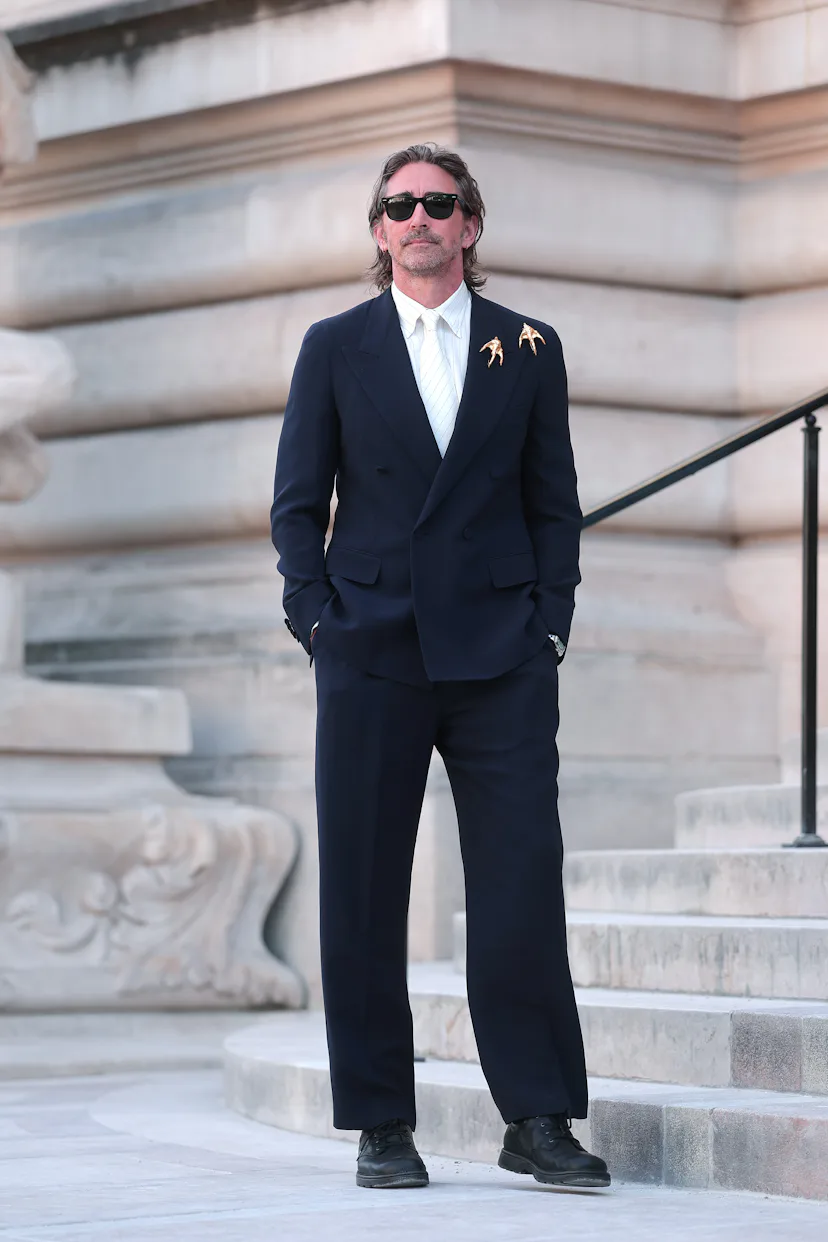 PARIS, FRANCE - JULY 06: Lee Pace attends the Schiaparelli Haute Couture Fall/Winter 2026/2027 show ...