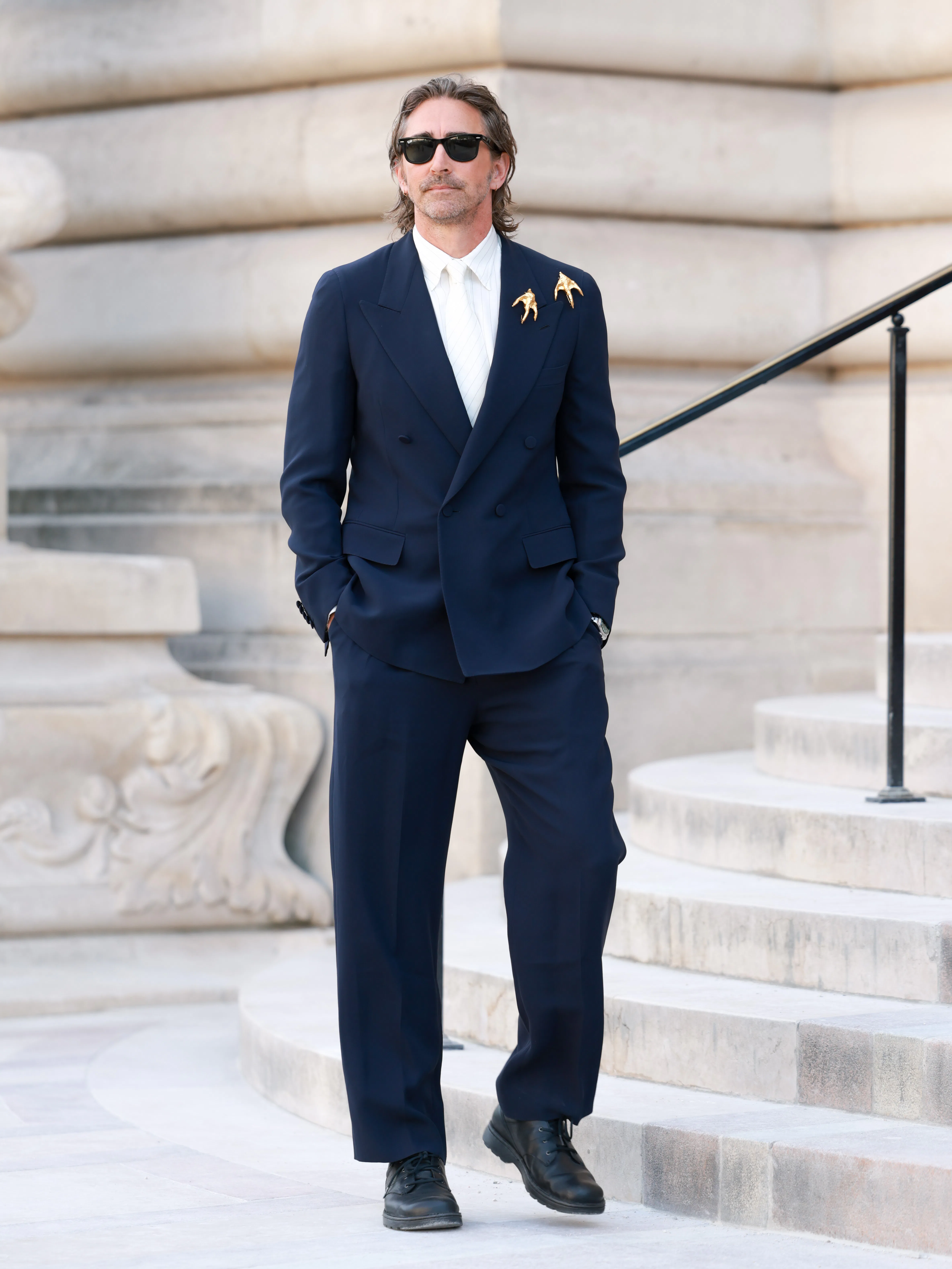 Lee Pace, Schiaparelli, Paris Fashion Week, Haute Couture, haute couture fall 2026, runway, fashion,...