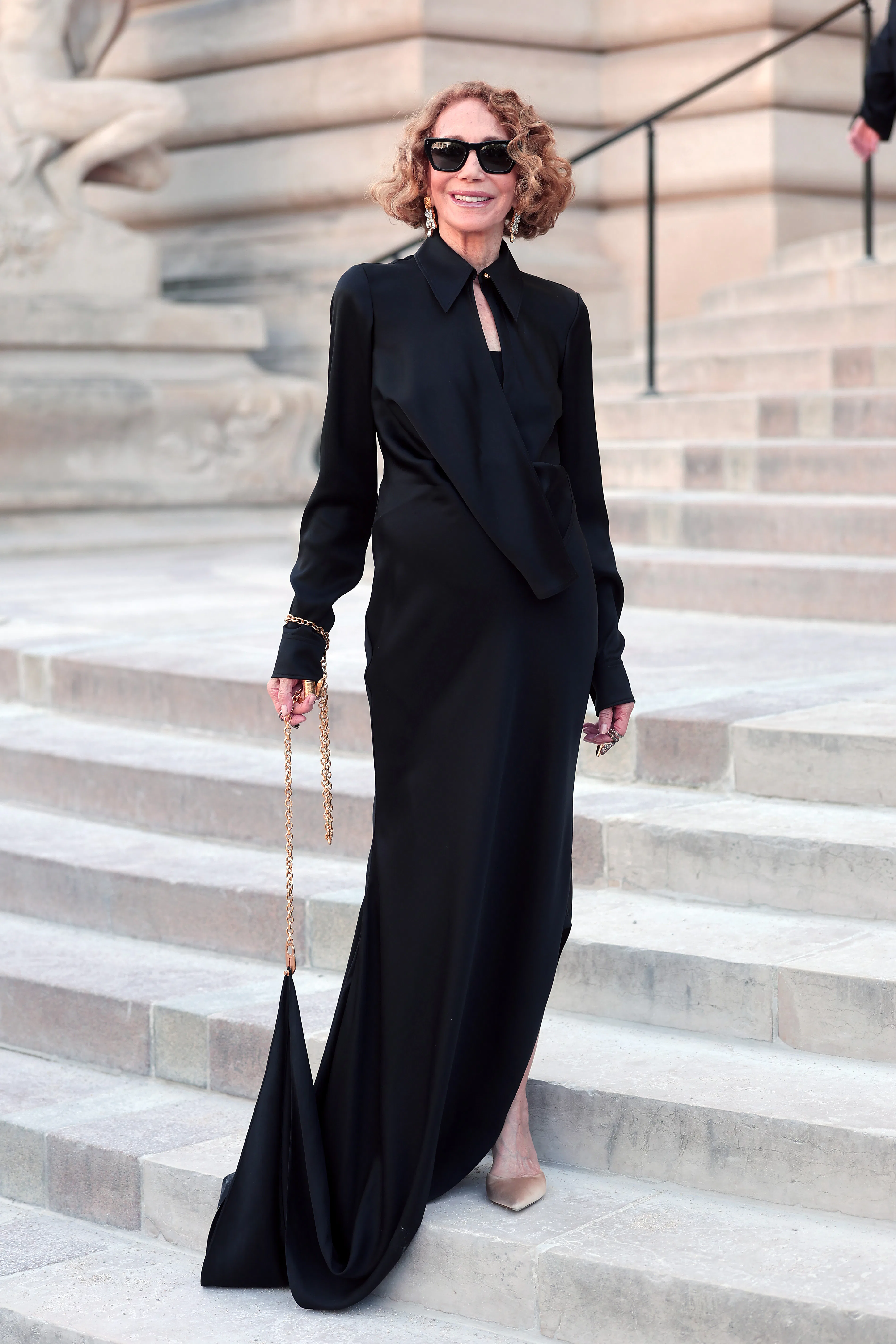 Marisa Berenson, Schiaparelli, Paris Fashion Week, Haute Couture, haute couture fall 2026, runway, f...