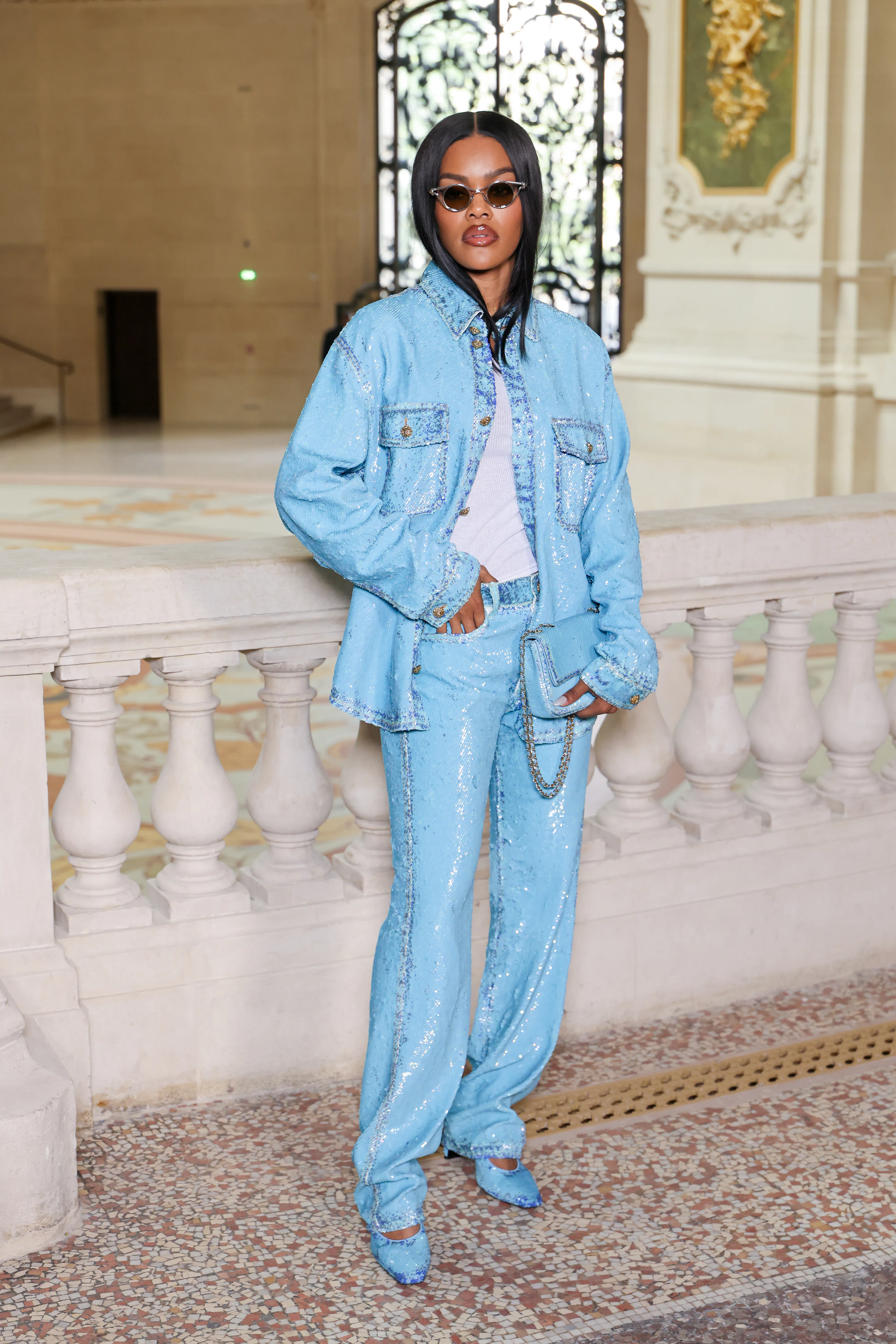 Teyana Taylor, Chanel, celebrity, culture, fashion, haute couture, Paris fashion week, runway