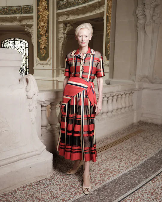 wmagazine.com - Natalie Michie - Tilda Swinton's Take on the Sheer Trend Is Not What You'd Expect