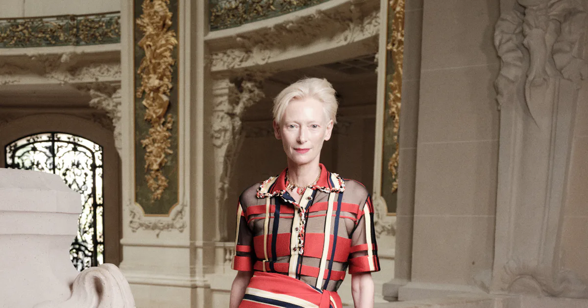 Tilda Swinton's Take on the Sheer Trend Is Not What You'd Expect