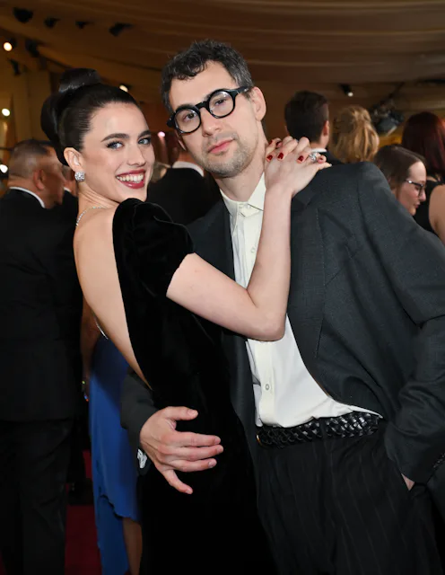 Margaret Qualley, Jack Antonoff at the 97th Oscars held at the Dolby Theatre on March 02, 2025 in Ho...
