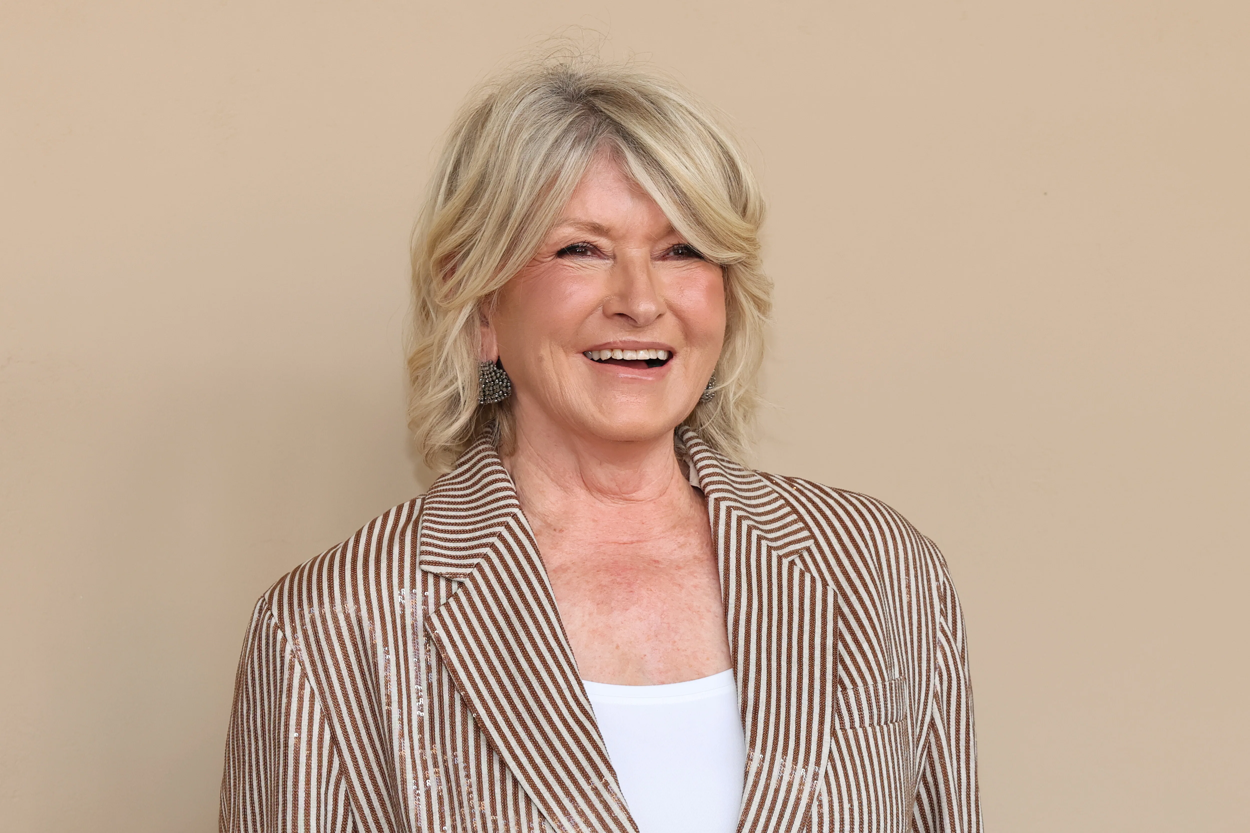 Martha Stewart at the gala screening of "Brunello: The Gracious Visionary" in New York City. 
