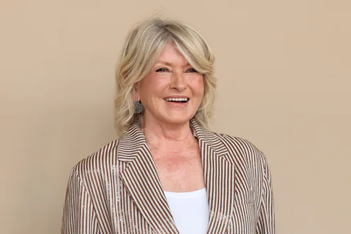 Martha Stewart at the gala screening of "Brunello: The Gracious Visionary" in New York City.