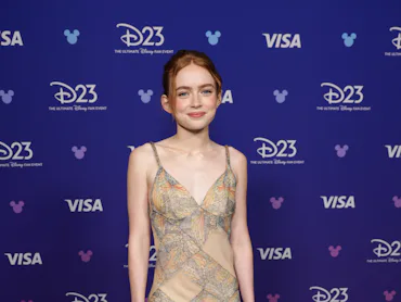 ANAHEIM, CALIFORNIA - AUGUST 14: Sadie Sink at the Disney Entertainment Showcase at D23: The Ultimat...