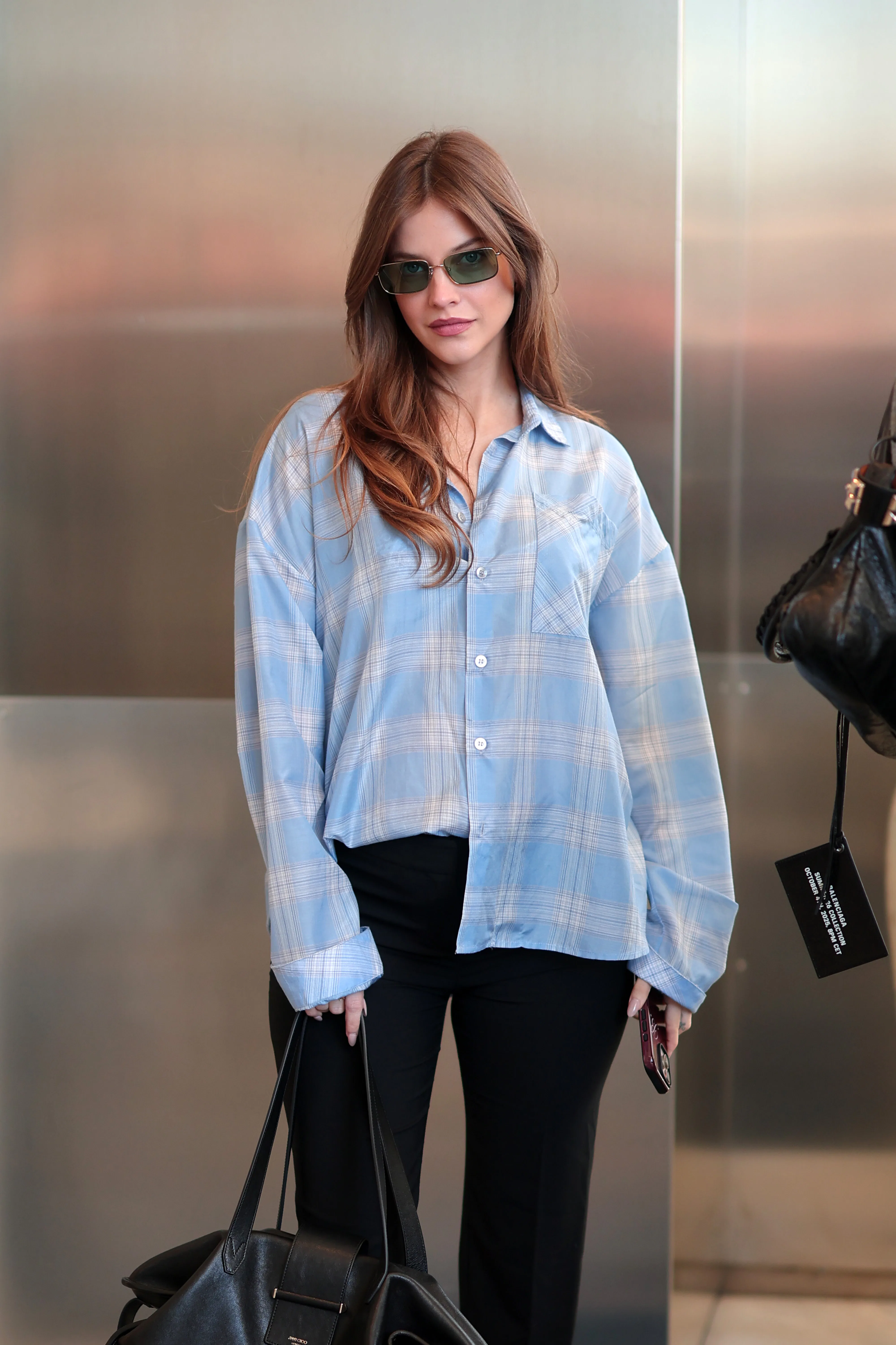CANNES, FRANCE - MAY 17: Barbara Palvin is seen at Hotel Martinez during the 79th annual Cannes Film...