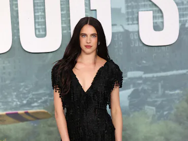 LONDON, ENGLAND - AUGUST 20: Margaret Qualley attends "The Dog Stars" World Premiere at Odeon Luxe L...