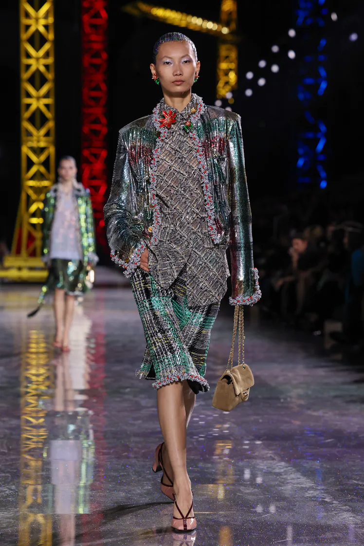 PARIS, FRANCE - MARCH 09: (EDITORIAL USE ONLY - For Non-Editorial use please seek approval from Fash...