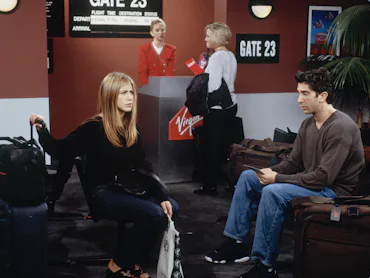 FRIENDS -- "The One After Ross Says Rachel" Episode 1 -- Pictured: (l-r) Jennifer Aniston as Rachel ...