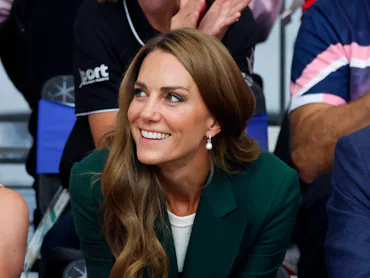 Kate Middleton With Long Brown Hair