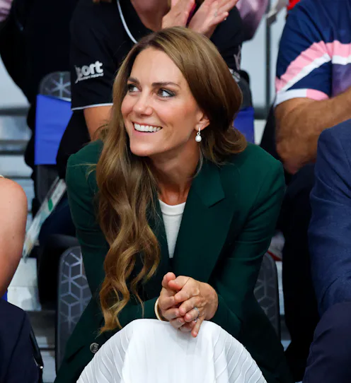 Kate Middleton With Long Brown Hair