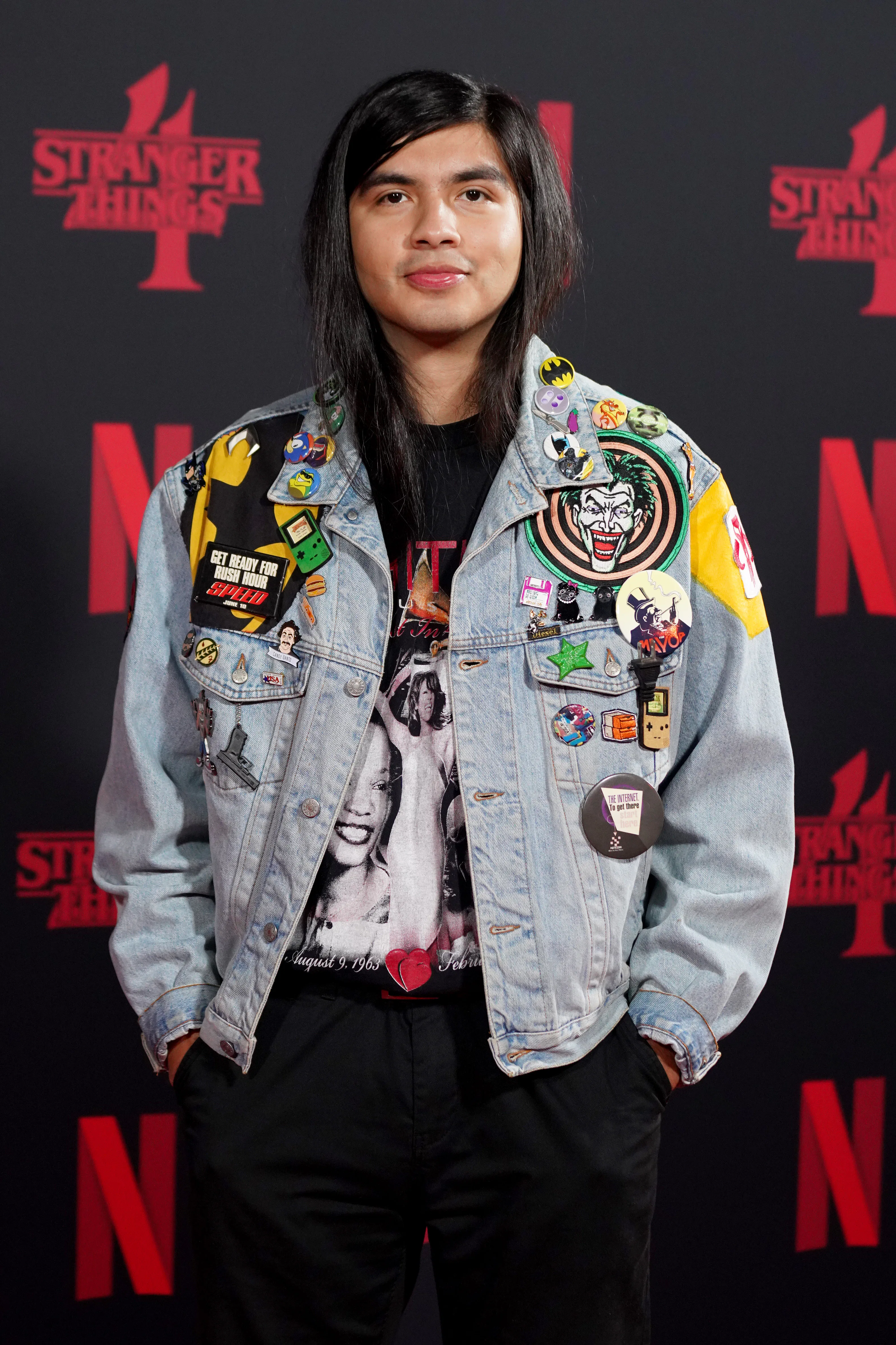LOS ANGELES, CALIFORNIA - NOVEMBER 13: Eduardo Franco attends Netflix's "Stranger Things" SAG event ...