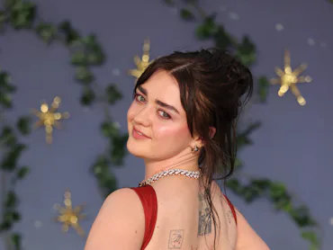 LONDON, ENGLAND - AUGUST 26: Maisie Williams attends the "Practical Magic 2" European Premiere at Od...