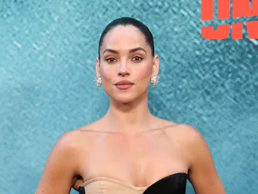 LOS ANGELES, CALIFORNIA - AUGUST 26: Adria Arjona attends the Los Angeles Premiere of A24's "Onslaug...