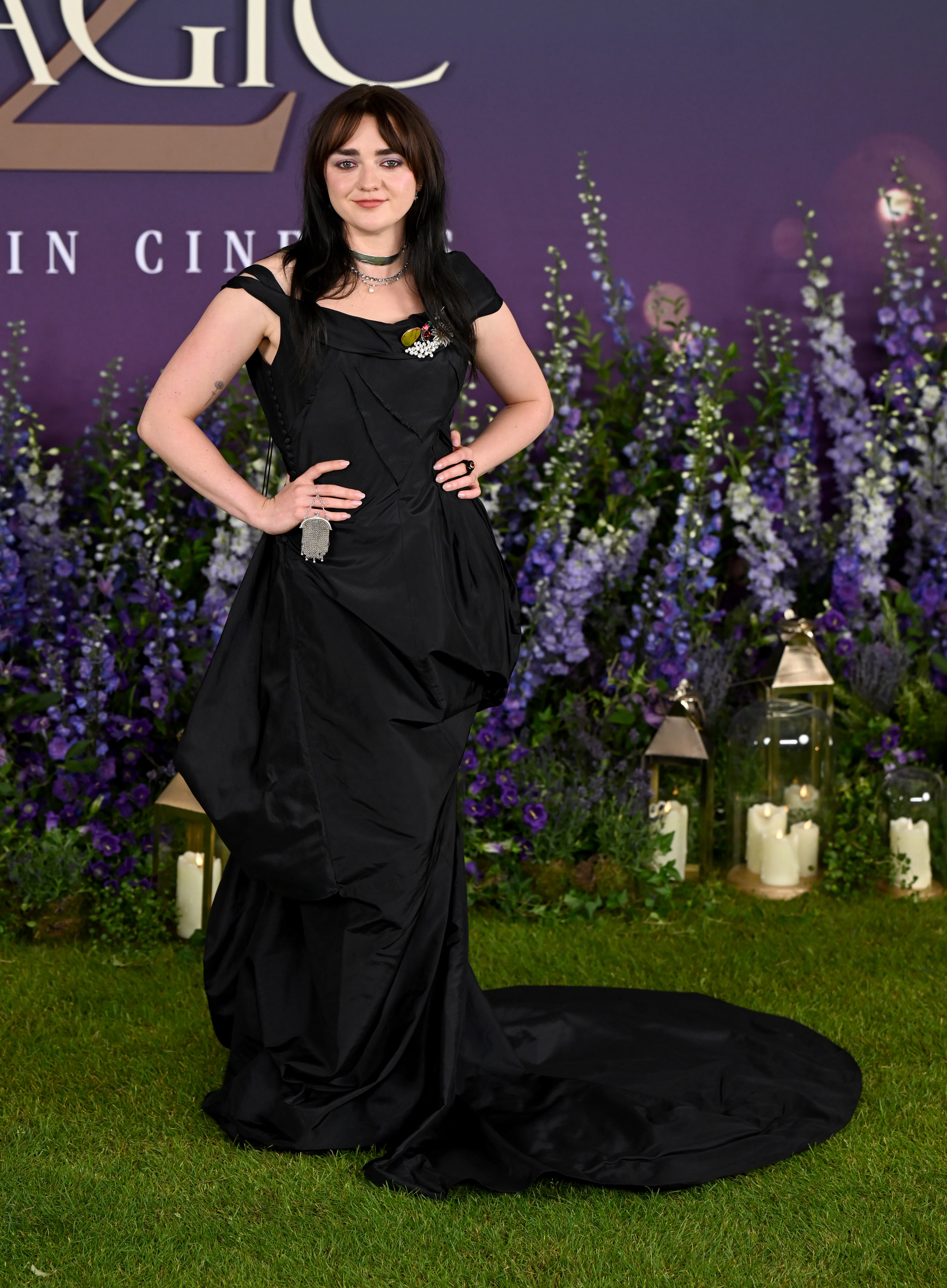 practical magic black dress The 'Practical 2' Cast Styled Dresses Four Ways On The Red Carpet Acetate Black Suit with White Size:50S