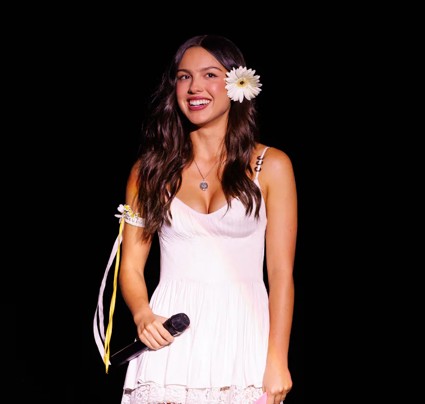 Olivia Rodrigo at Daisy Chain Fields Festival 2026 held at Great Park on August 29, 2026 in Irvine, ...