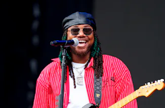 Leon Thomas spoke about his Lollapalooza set, Bruno Mars, and making his next album after 'Mutt's su...