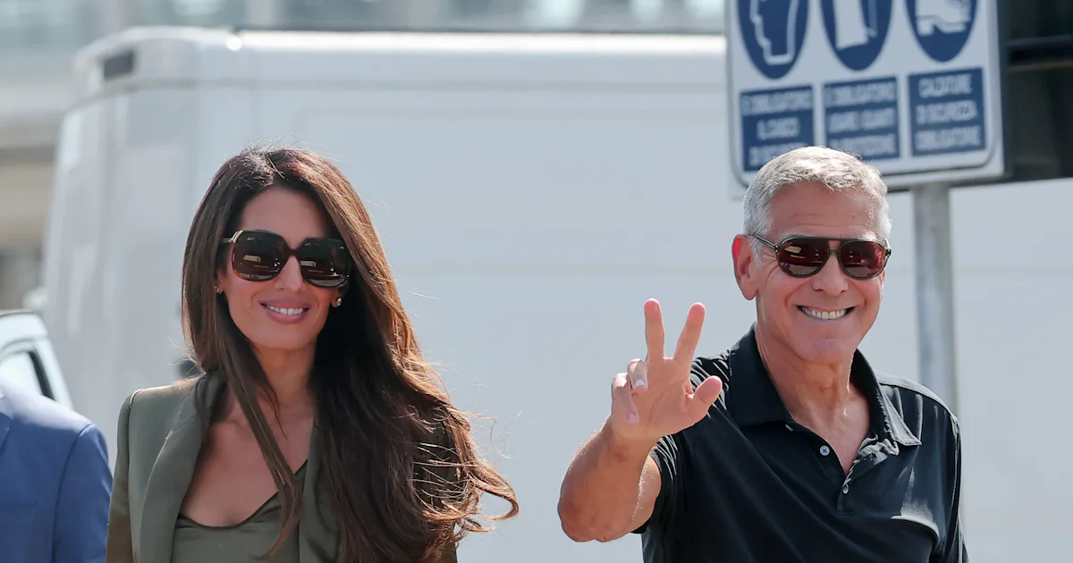 Amal Clooney Wears a Flirty Summer Suit to Kick Off the Venice Film Festival