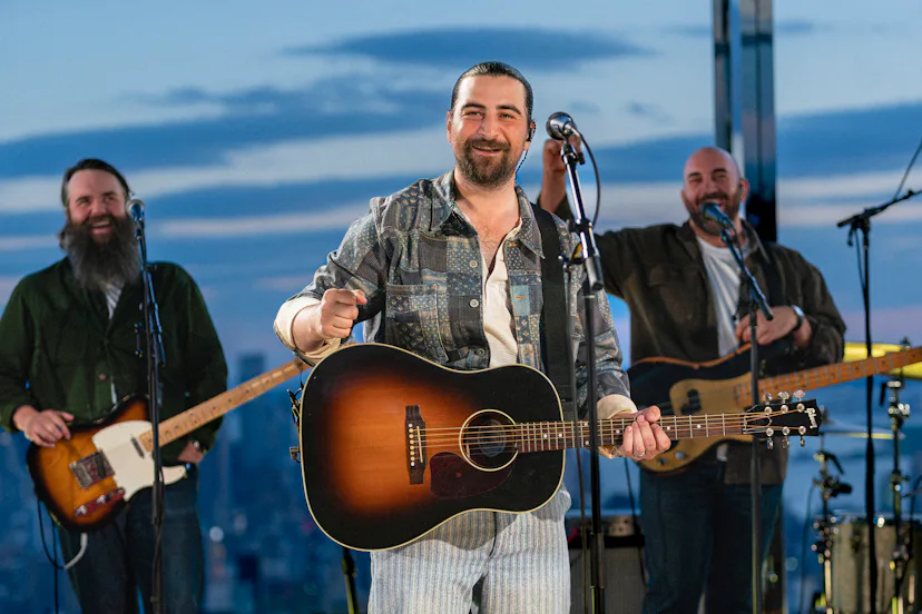 Noah Kahan performs at the "Macy's 4th of July Fireworks."